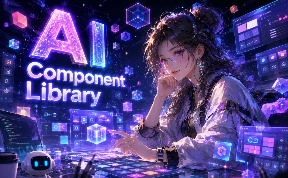 保姆级教程+指令！教你从零到一创建AI组件库！